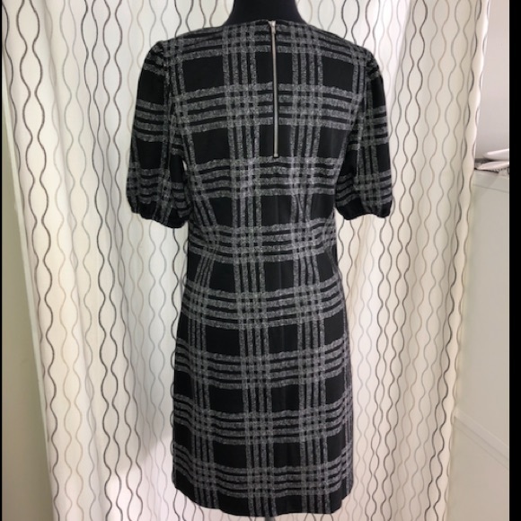 NWT London Times Plaid Dress - Picture 3 of 7